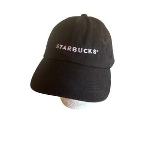 Starbucks Black Uniform Hat Cap Adjustable